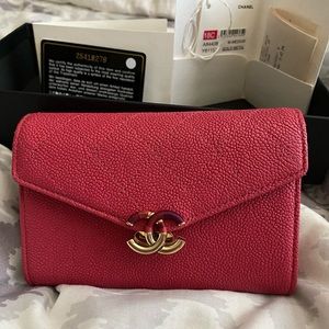 Authentic Chanel Medium Flap Wallet